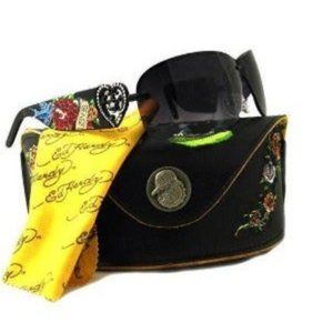 Ed Hardy Beyonce 2 Sunglasses w/ Swarovski Crystals, New!